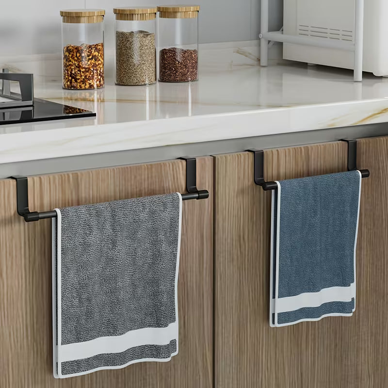 1pc kitchen towel rack, towel bar on cabinet door, for cabinet, towel rack on door