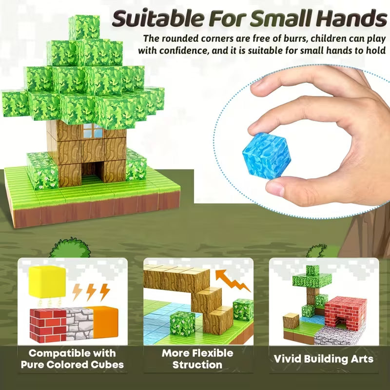 Magnetic Blocks Magnetic Building Blocks Set