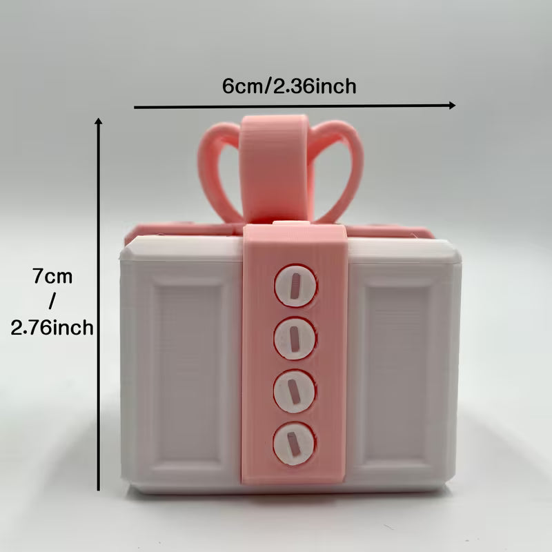 3D Annoyingly Fun Gift Box with Plastic Screws