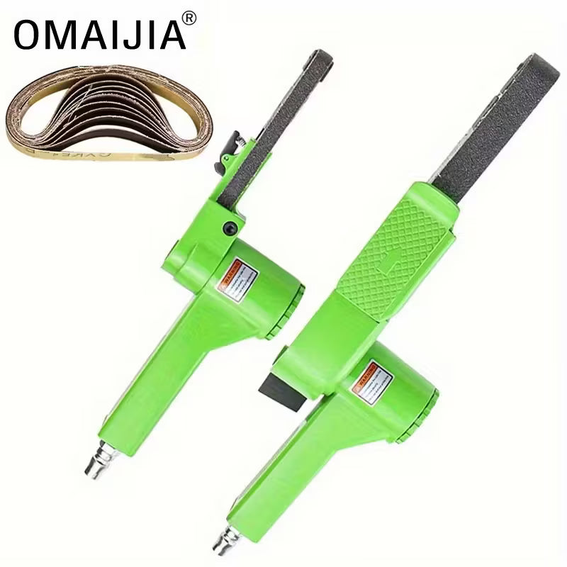 OMAIJIA Pneumatic Sanding Machine for Belts, Available in 10Mm And 20Mm Sizes