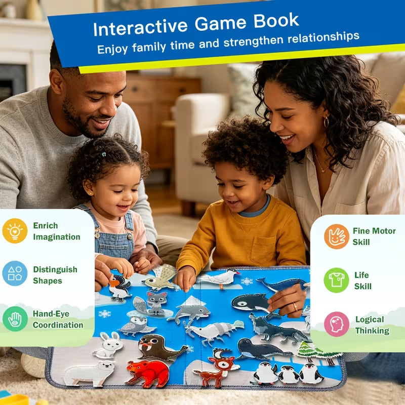 Early Childhood Learning Busy Boards Felt