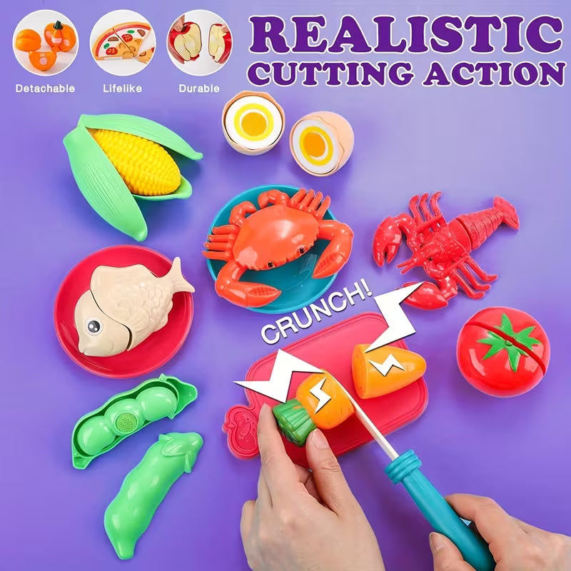 Pretend Play Food for Youngsters Kitchen