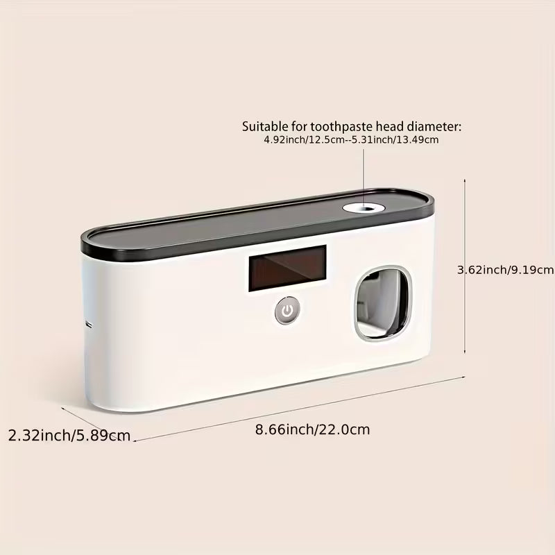1pc Smart Toothbrush Organizer, Bathroom Toothbrush Display And Storage, With Automatic