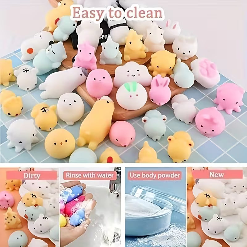 18/36-Piece Random Squishy Toys Mochi Squishy Toys Party Favors