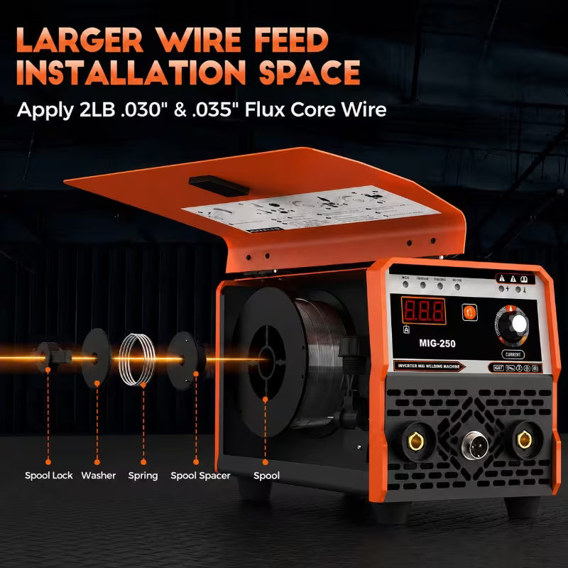 New 3-In-1 Gas-Free MIG/MMA Welding Machine, 110V 120A Handheld Welding Tool, Intelligent Cooling