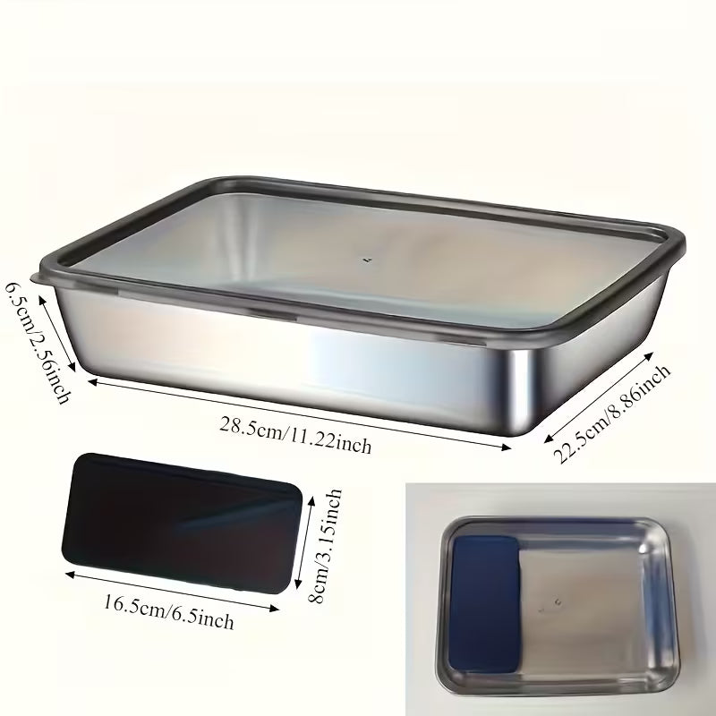 Purchase Three And Receive Two at No Cost, Making a Total of Five Stainless Steel Food Storage
