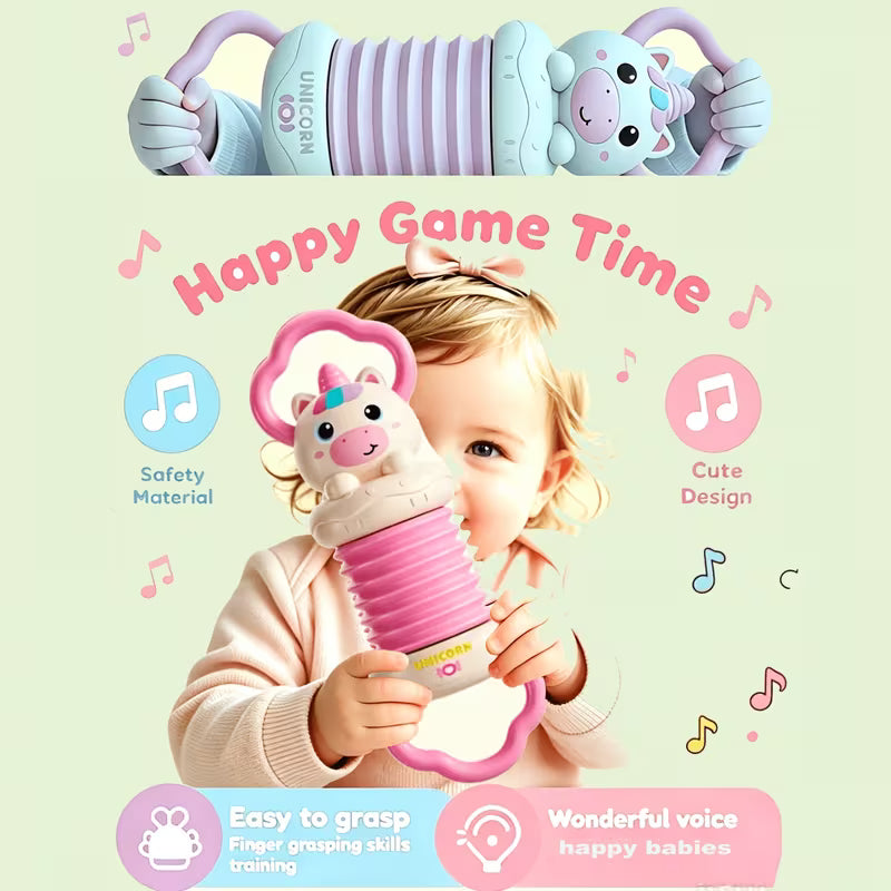 High-contrast Baby Grasping Rattle