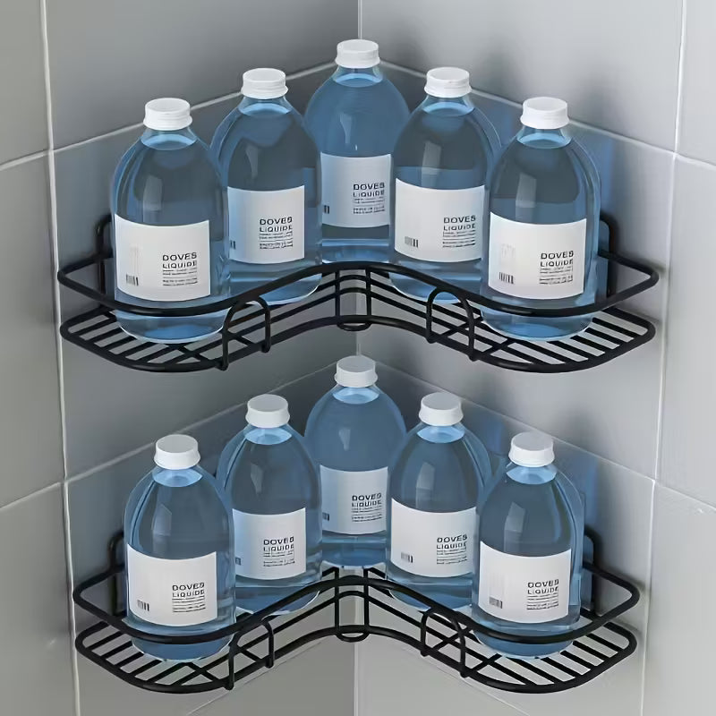 Rust-proof Stainless Steel Corner Shower Shelf