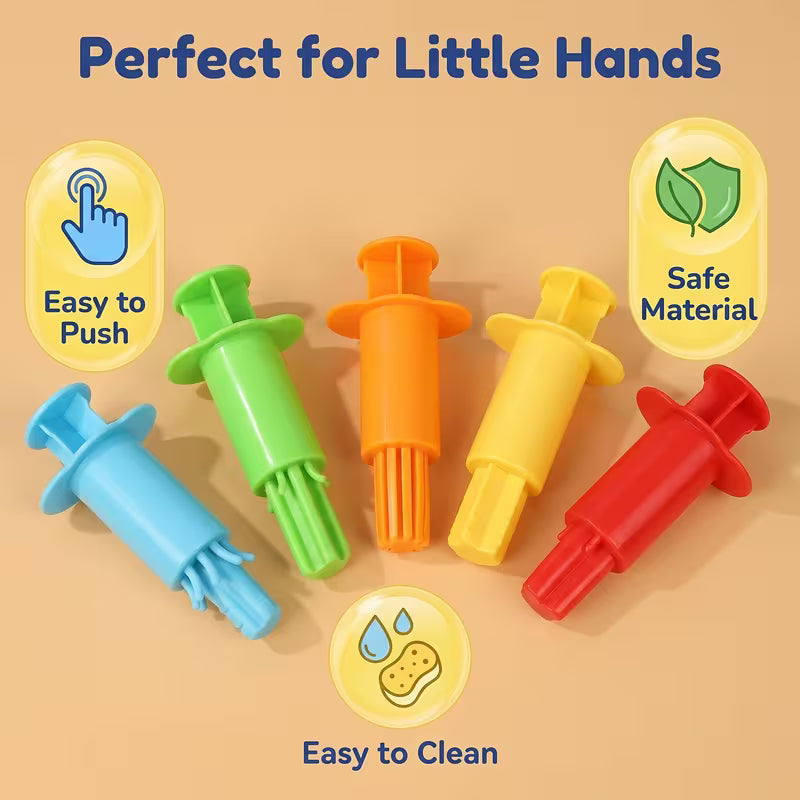 5-Piece DIY Modeling Clay Tool Set Plastic