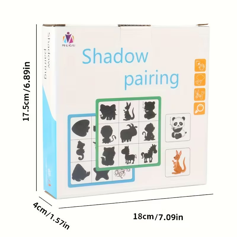 Shadow Matching Game Wooden
