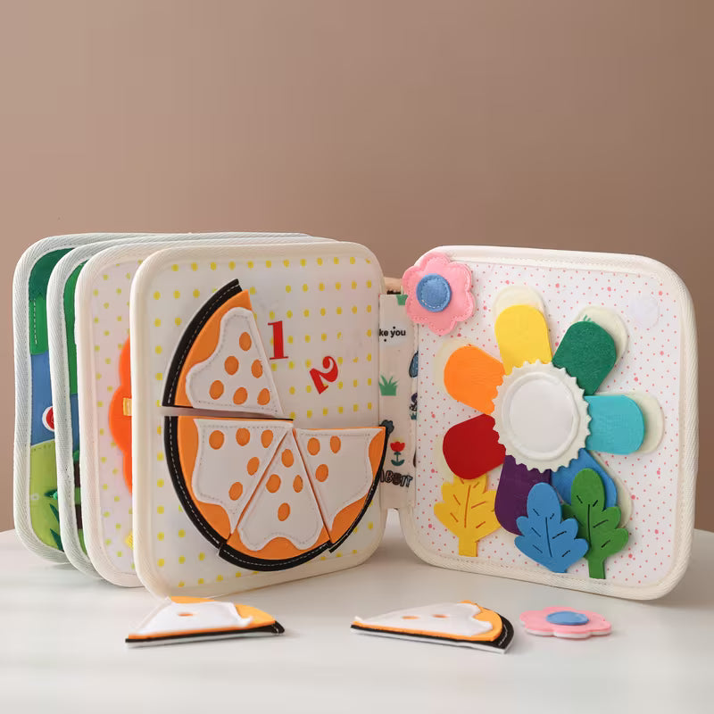Tiger Cloth Book Felt