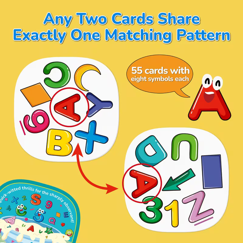 Flipair Number and Shape Matching Card Game