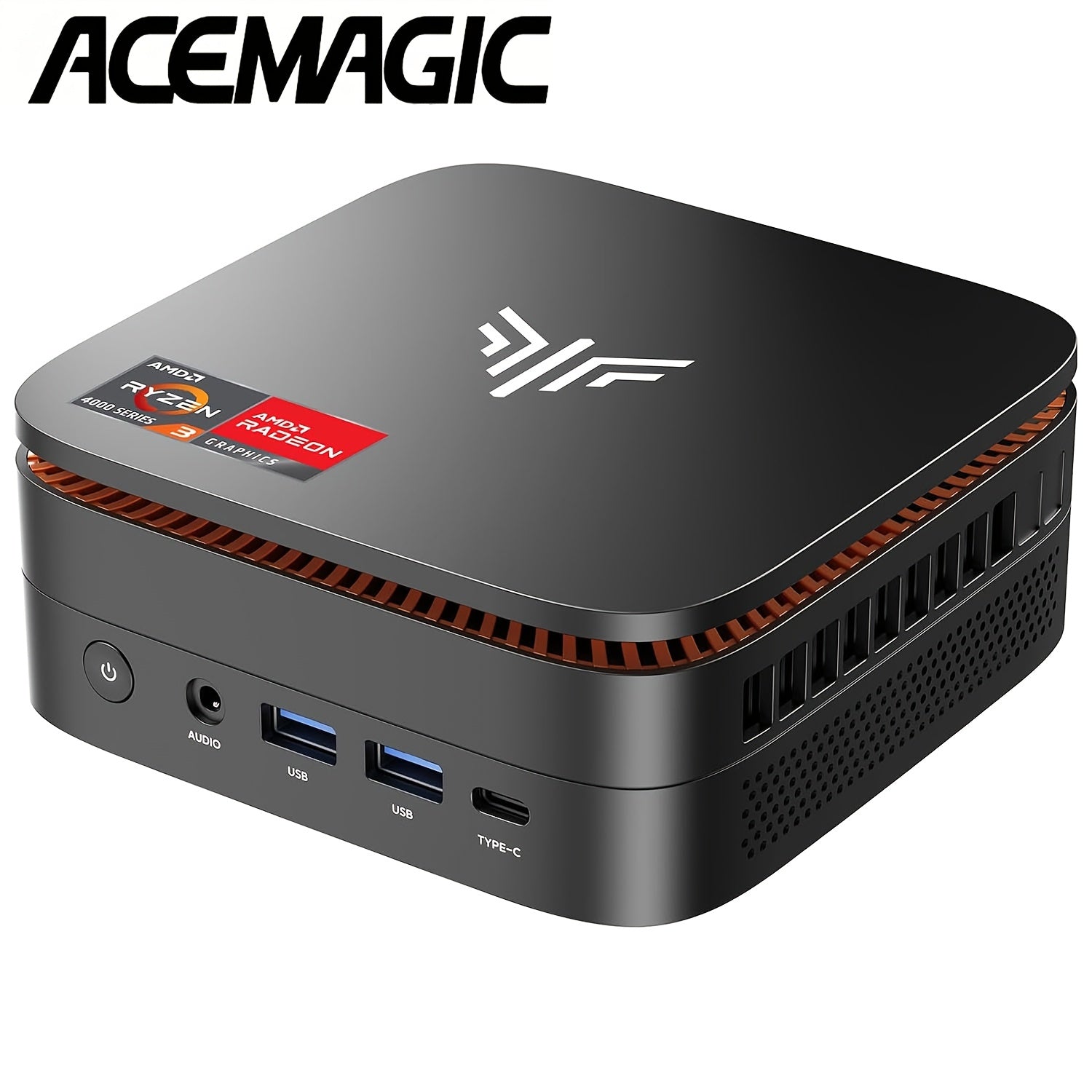 ACEMAGIC P1 Mini PC Computer, AMD Ryzen R2544, 8GB RAM