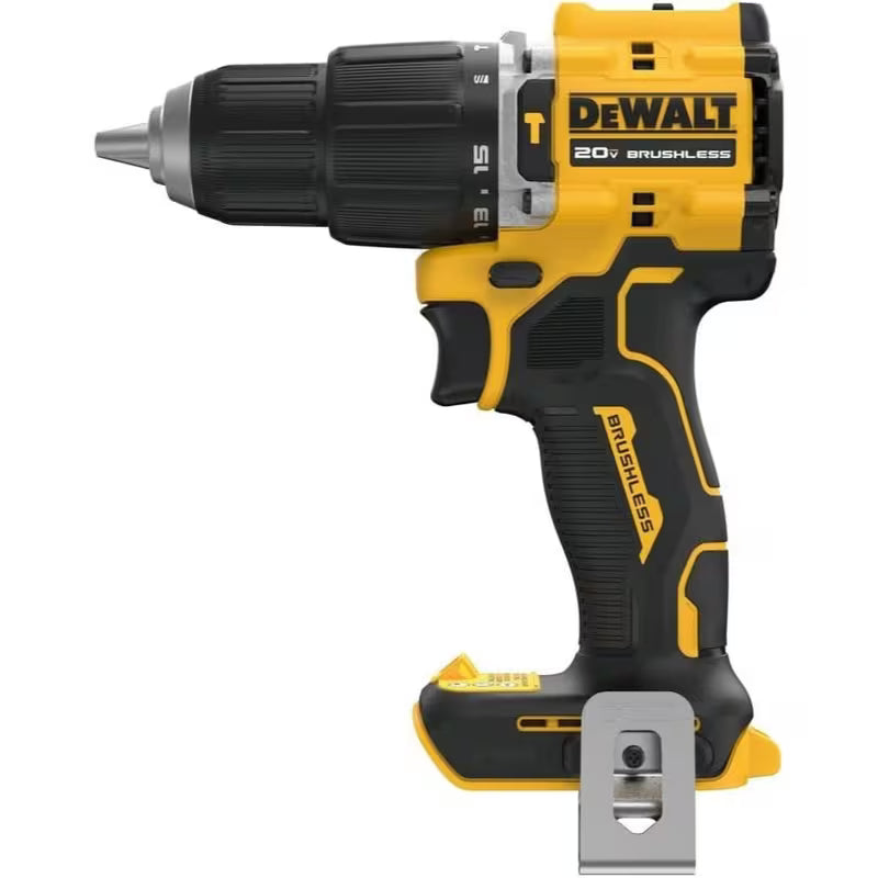 DEWALT DCD799B 20V MAX* ATOMIC COMPACT SERIES Brushless Lithium-Ion 1/2 in. Cordless Hammer Drill