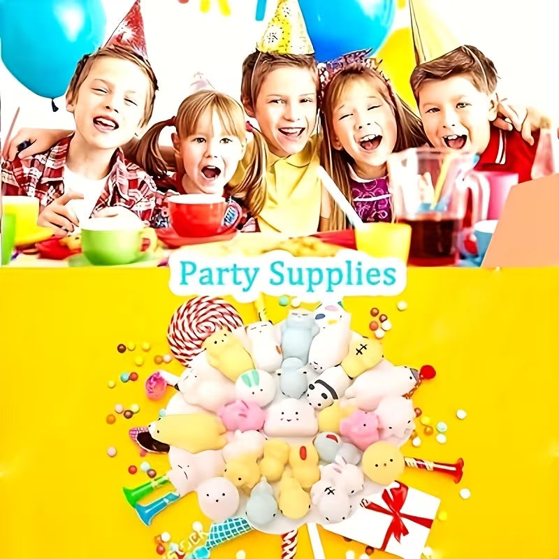 18/36-Piece Random Squishy Toys Mochi Squishy Toys Party Favors