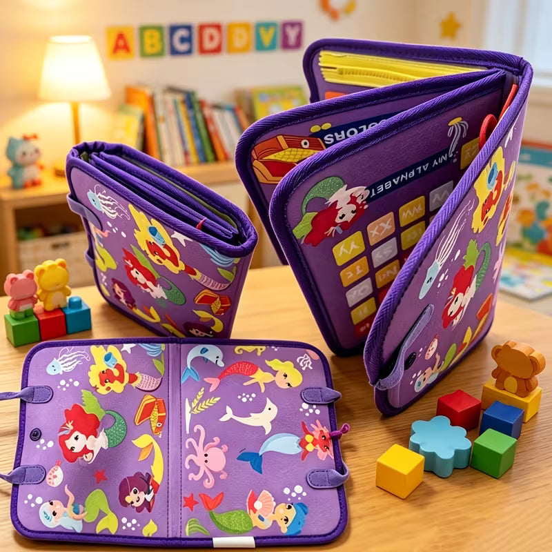 Mermaid Underwater Adventure Felt Busy Book