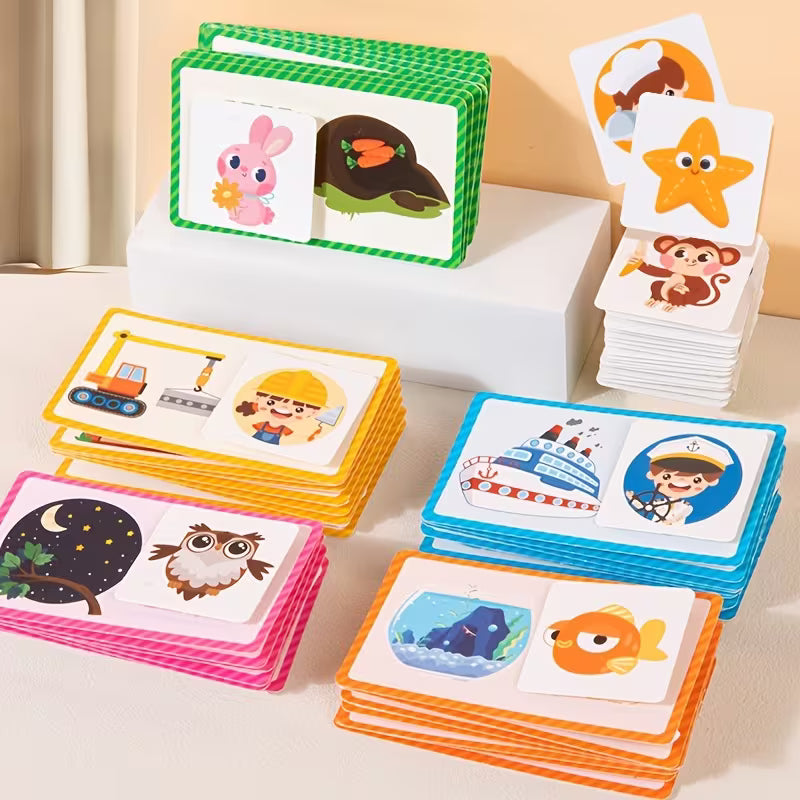 Educational Scene Recognition Matching Cards