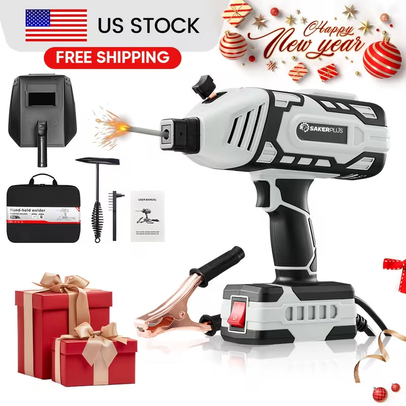 Sakerplus Portable Electric Welder with and Mask 110V