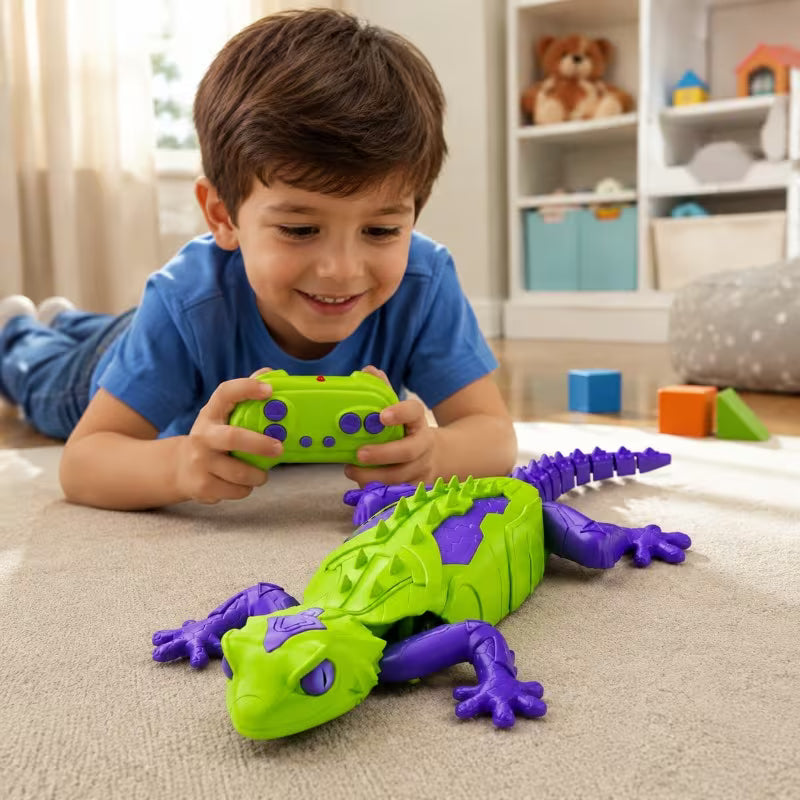 Remote Control Wall-climbing Lizard Toy