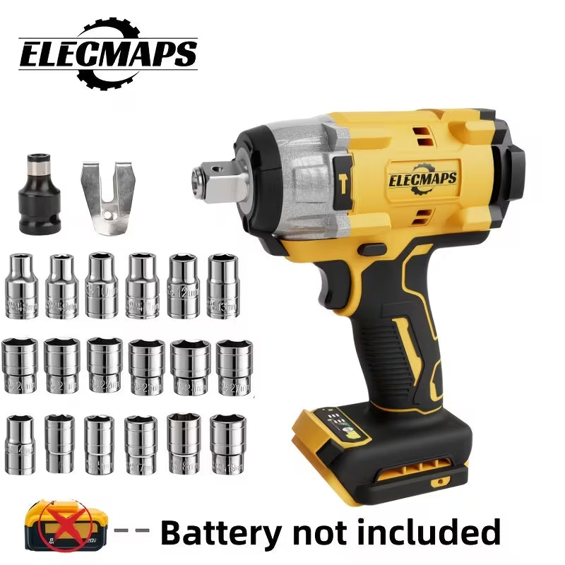 ELECMAPS Cordless Power Tools-Wrenches/Drills/Jigsaws/ 4-inch Circular Saws. Available