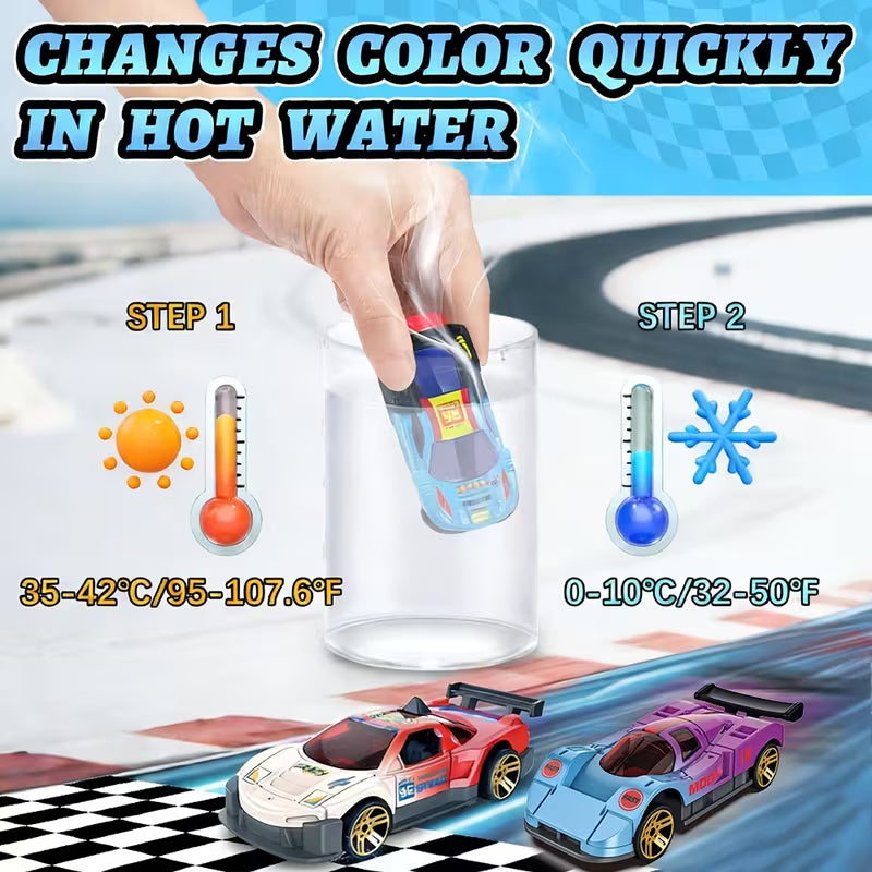Thermochromic Color Changing Car, Random Colors And Styles, Toy Color, Metal, Random Color