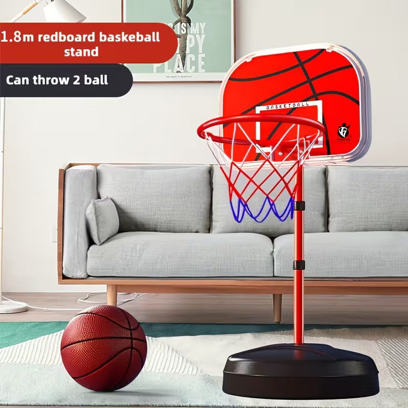 Adjustable Basketball Hoop for Kids Indoor Sports Basketball Ring