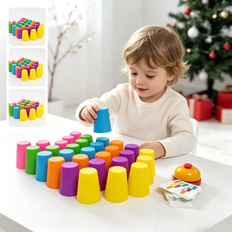 30-Piece Family Game Night Quick Stack Cup Set