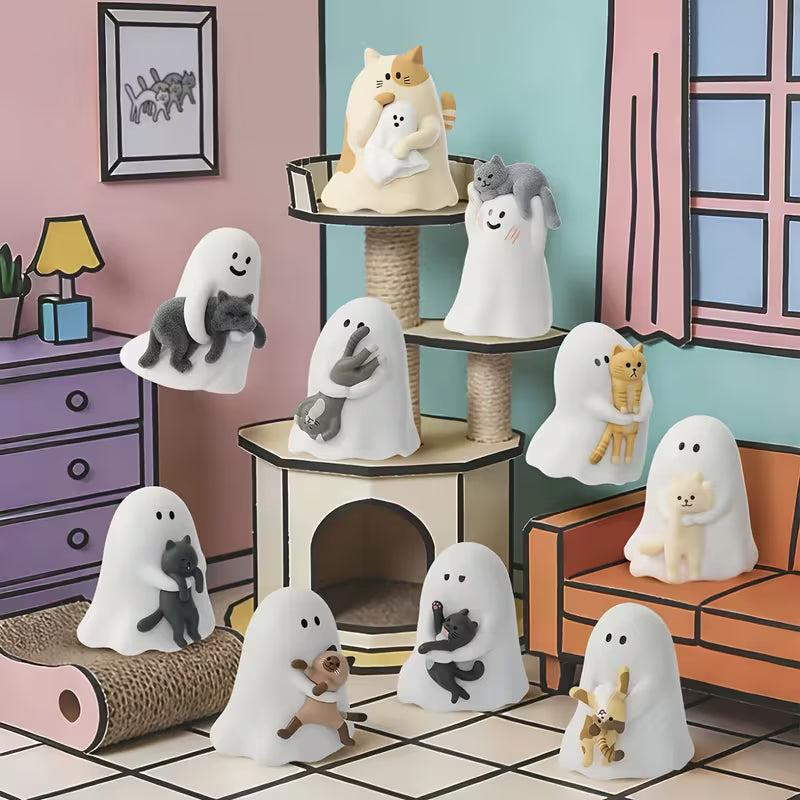 Random 1pc Little Ghost Cute Theme Decorative Ornament