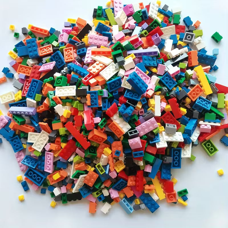 Gift Box Packaging Classic Regular Basic Stacking Puzzle Small Granule Set, Random Color