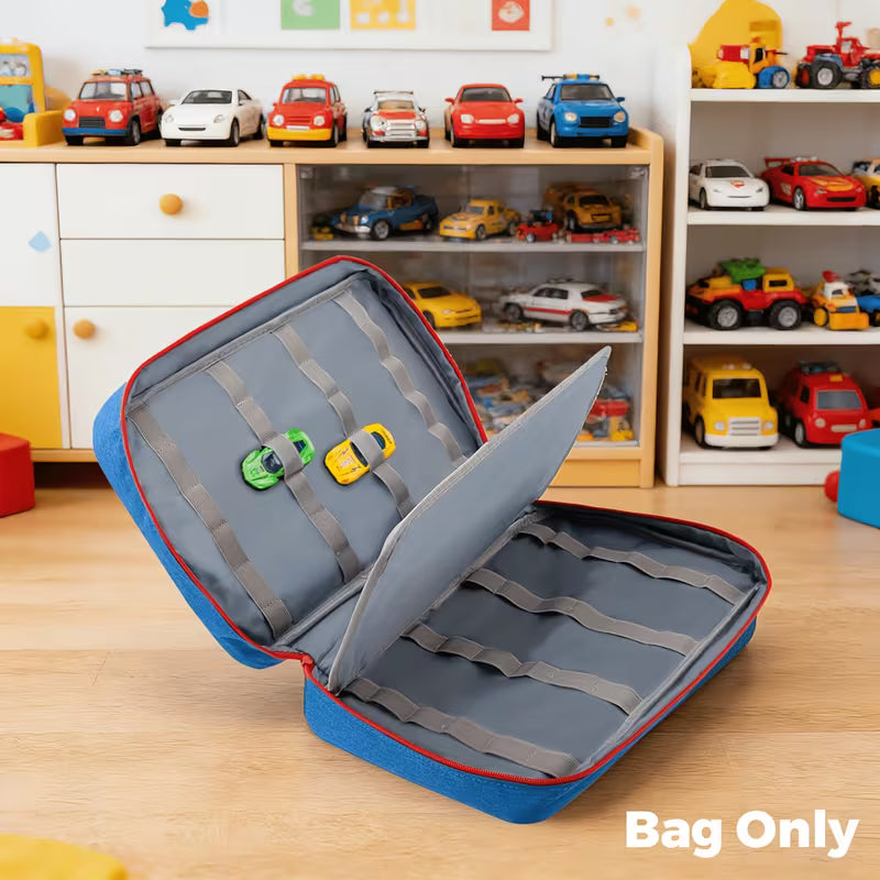 Portable Carrying Case for 48 Slots Cars, Mini Cars Storage