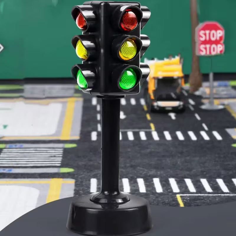 1PC Dollhouse Realistic Traffic Light Model