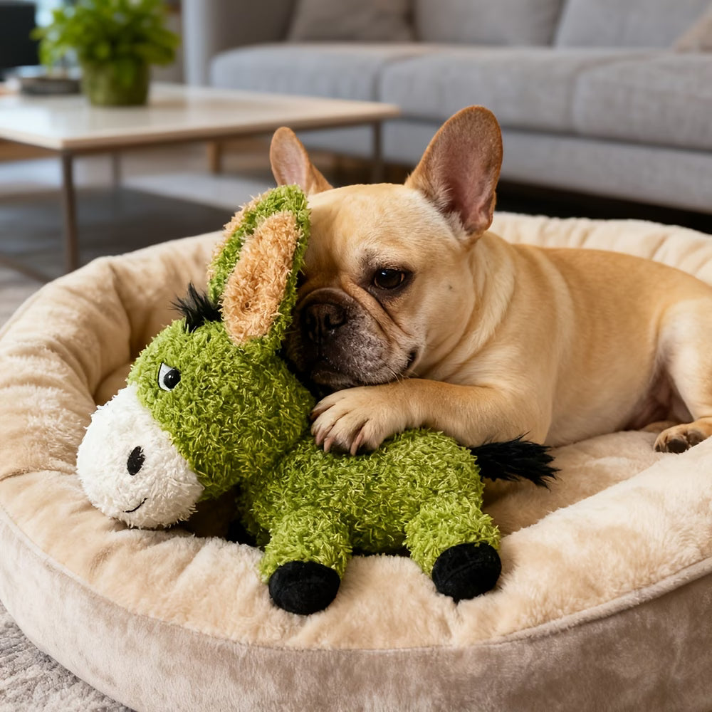For Pet Dogs, Vocal Biting Companion Plush Interactive Toy
