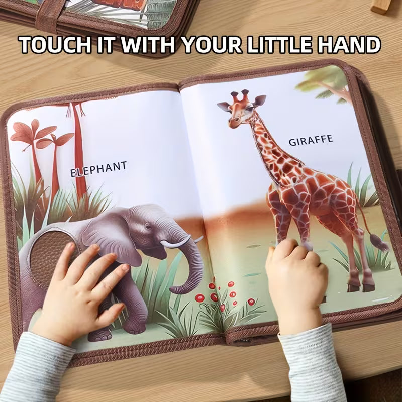 Animal Dinosaur Themed Touch Book