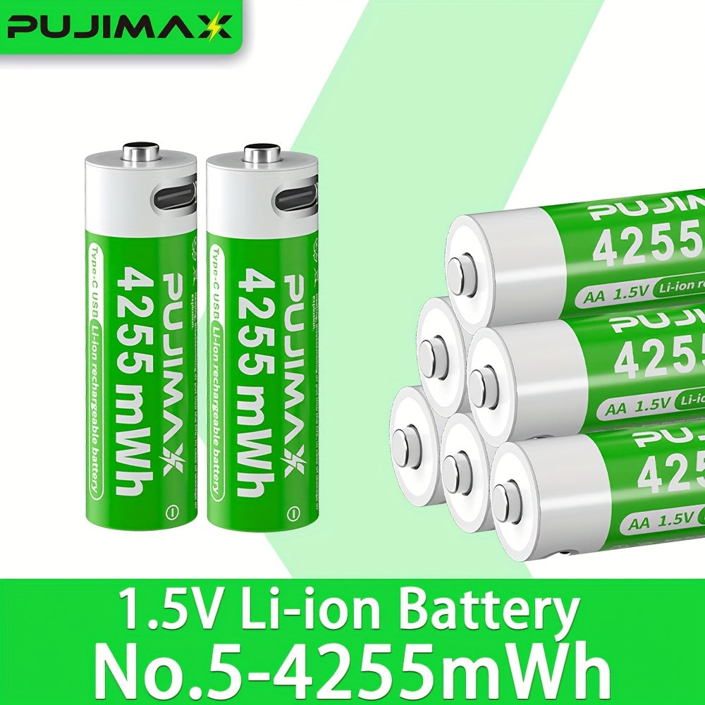 PUJIMAX AA 1.5V -ion Rechargeable Set