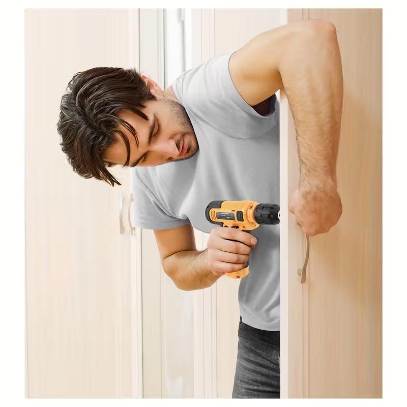 Hi-spec Household Multi-function Small Power Electric Drill 8V