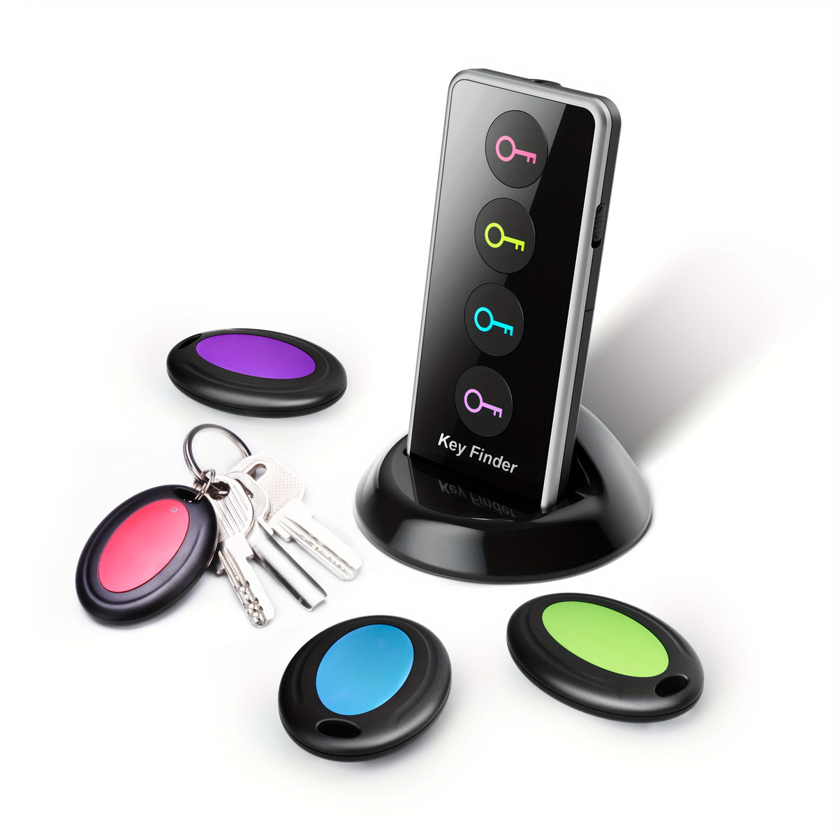 Wireless Key Finder with LED Light 131ft Range