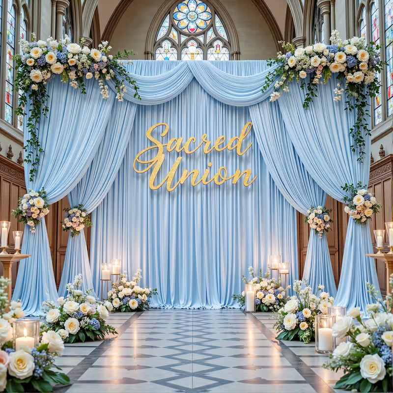 4pcs Of 5ft*10ft Elegant Polyester Spandex Photography Background Cloth