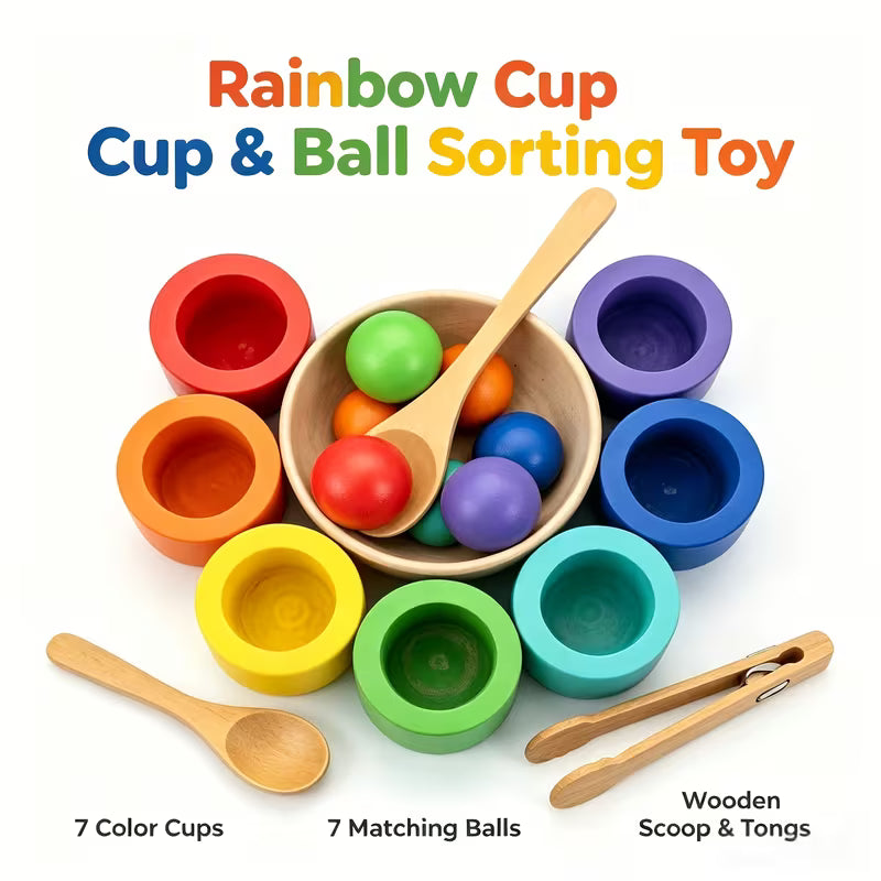 Educational Toys Color Recognition Teaching Aid Classification Cup 1