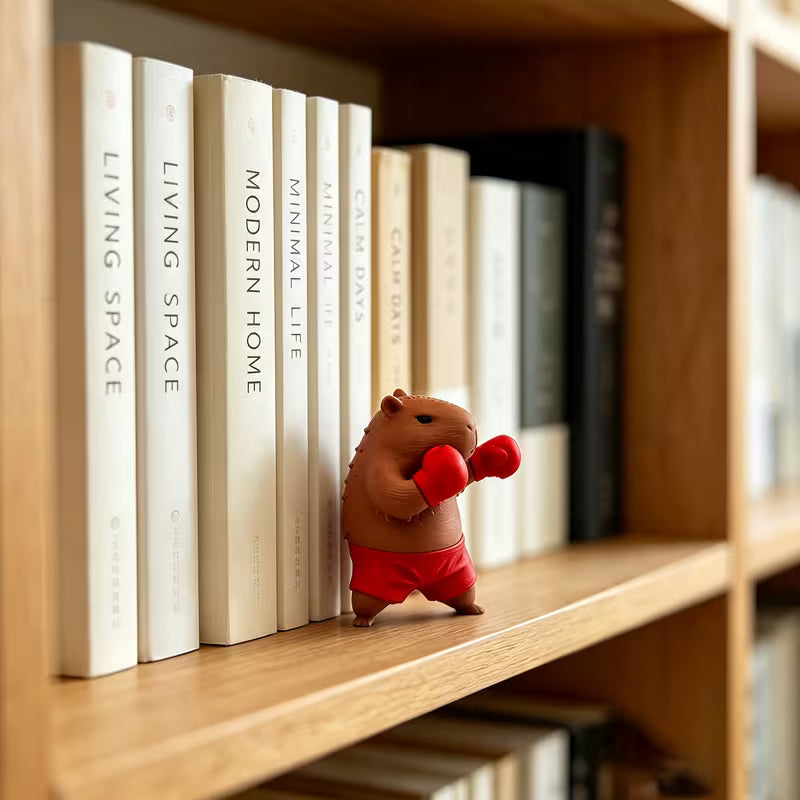 Cute Capybara Figurine Plastic