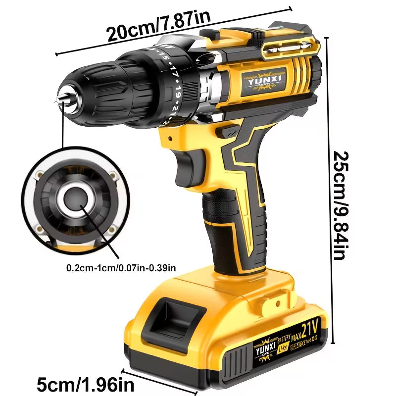 A High-Performance Impact Drill with a Brushless Motor