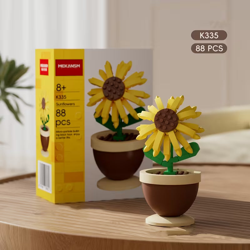 All-season Flower Pot Building Blocks
