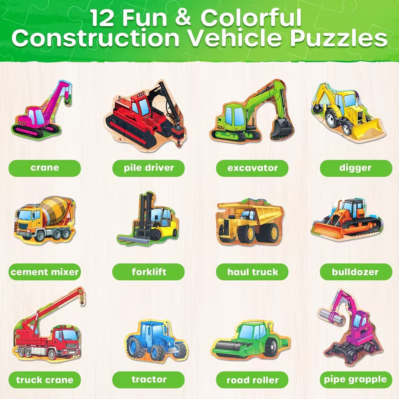Magnetic Puzzle Book for Kids 3+