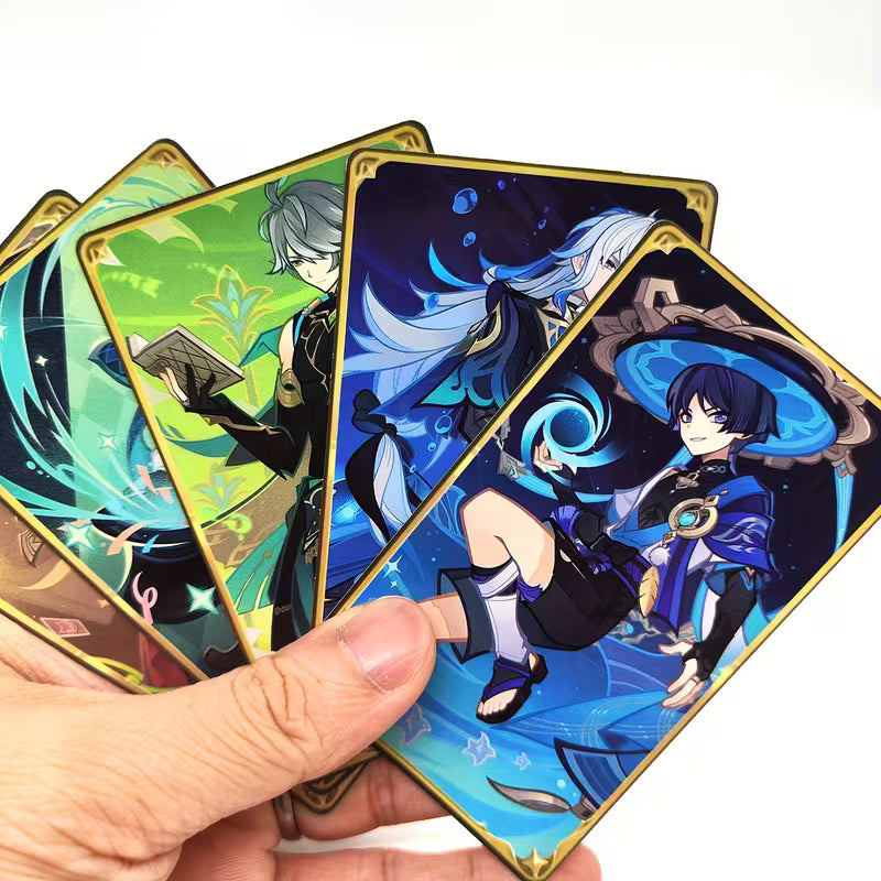 Hot Game Genius Invokation TCG Character Cards Set