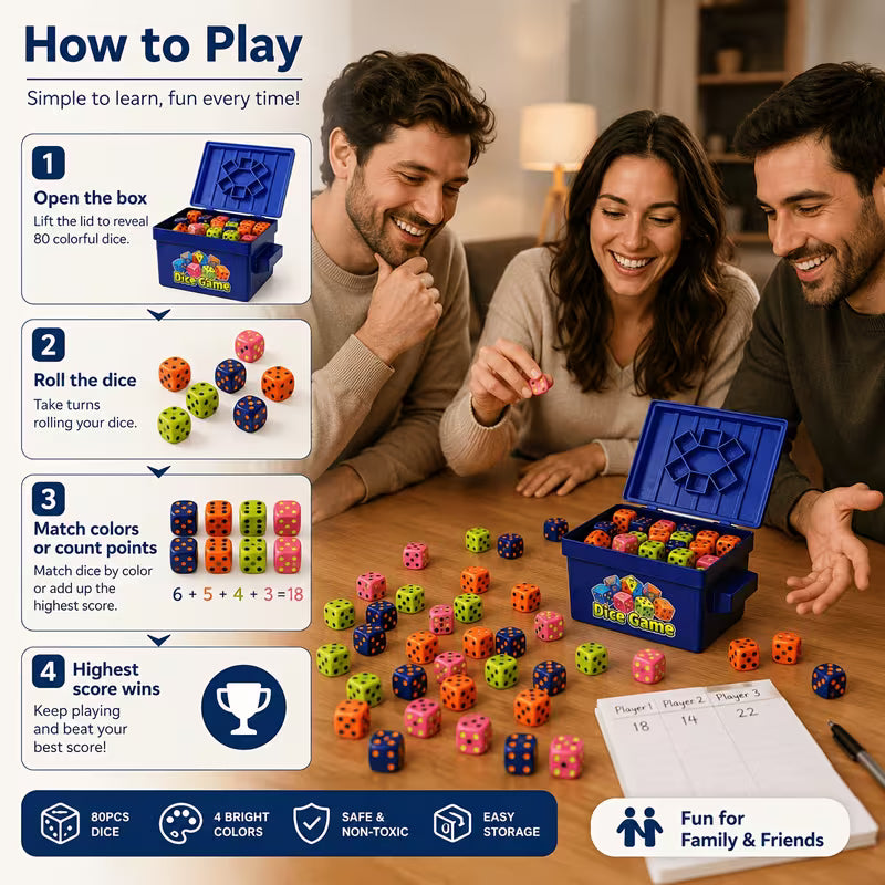 Dice Game Toy