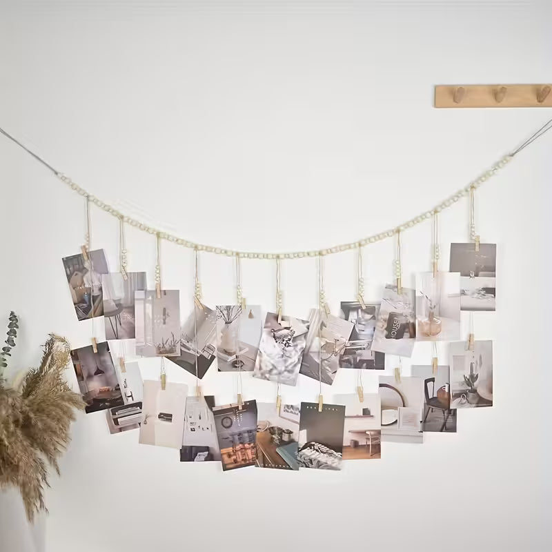 62.99inch Chic Bohemian Wall Hanging Garland Decoration Photo