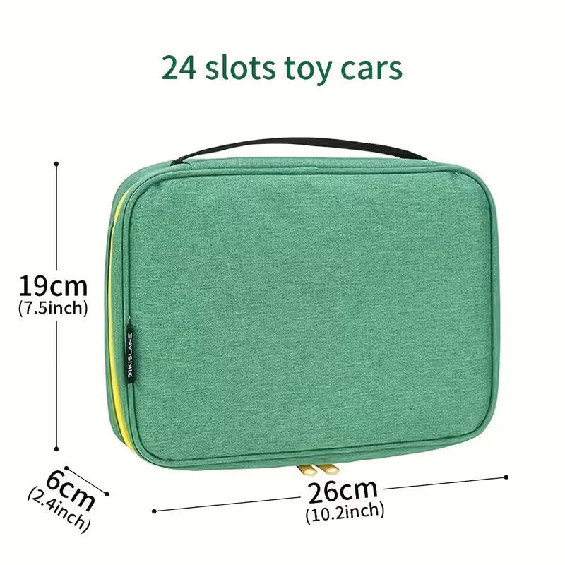 Portable Carrying Case for 48 Slots Cars, Mini Cars Storage