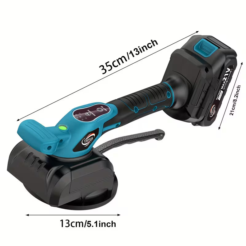 Cordless Tile Vibrator Flat Machine, Equipped with Battery And Fast Charger