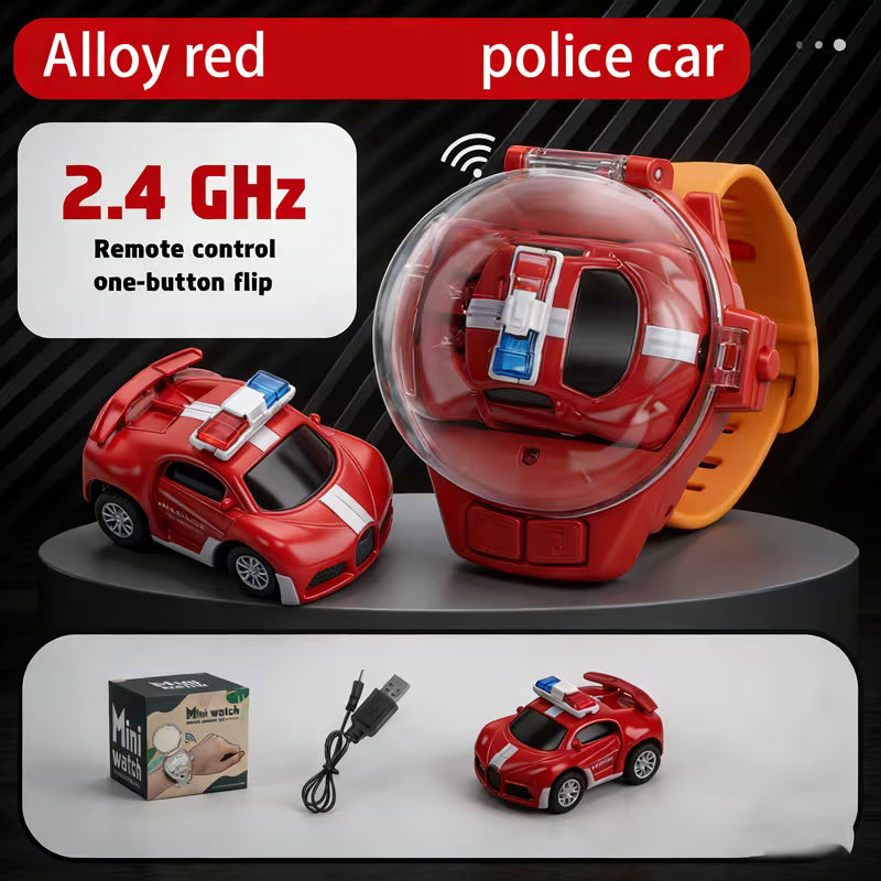 Kids Mini Wrist Watch RC Racing Car