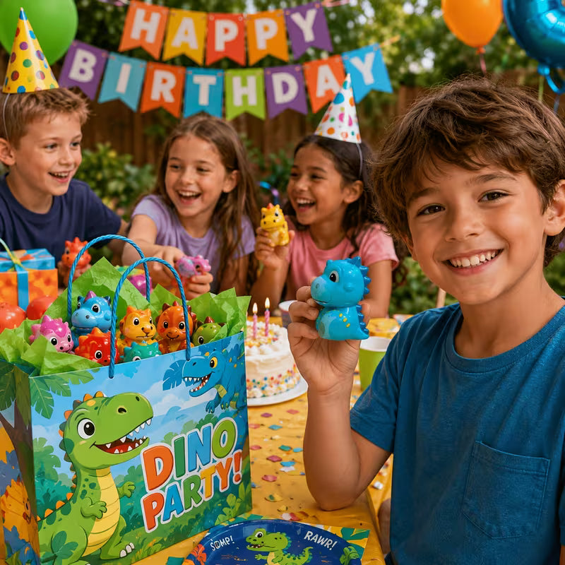 JENCEMOR Multicolor Dinosaur Suitable for Kids Plastic