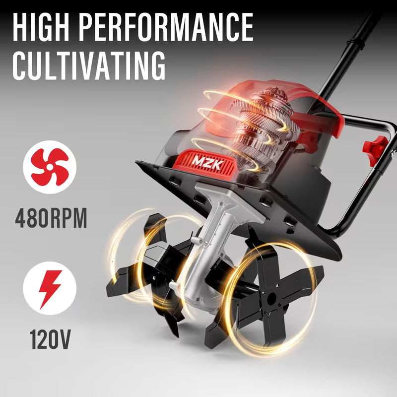 MZK 12 - Inch Electric Tiller